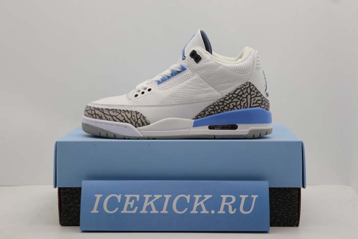 Air Jordan3 AJ3 UNC  CT8532-104