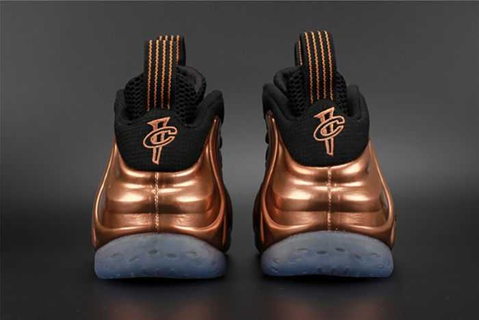 Nike Air Foamposite One "Copper" Black/ Metallic mens 314996-007