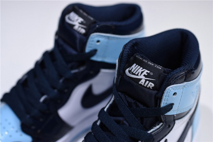 Air Jordan 1 UNC Blue Chill Patent   Leather CD0461-401
